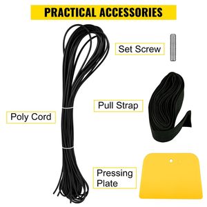 Đại Dương Màu Xanh 17 'Bền 15Oz Vinyl RV Mái Hiên Camper Xe Tán 15Oz Vinyl Con Lăn Ống Thay Thế Cho Van SUV RV Mái Hiên - Product Image 6