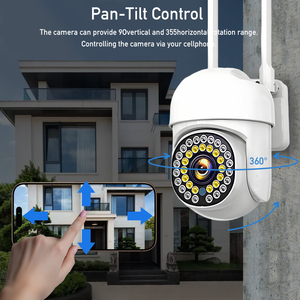 Best IP66 Waterproof HD Resolution Pan Tilt Zoom PTZ Outdoor Security <strong>IP</strong> Wifi <strong>Camera</strong> <strong>with</strong> Two-way Voice Human Detection - Product Image 4