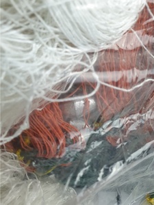 หมวกกันน็อค-Dua Ikan Trammel Net,ขนาด0.18มม./0.20มม. * 42มม./45มม. * 50MD * 70หลาไนลอน Jaring Apollo 3 Layers - Product Image 3