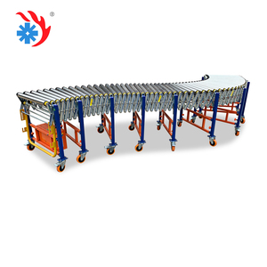 Trasportatore a rulli di carico Anti scarico scivoloso alimentato - Product Image 3