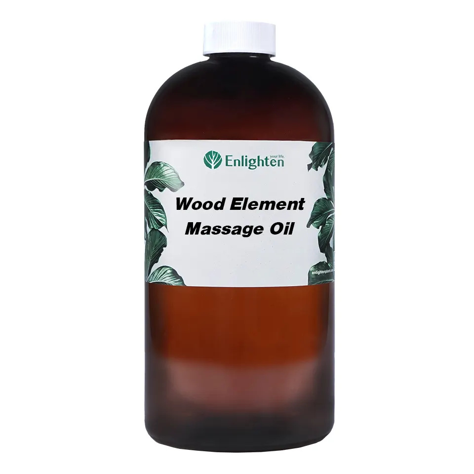 Yếu tố gỗ tùy chỉnh dầu massage cho cơ thể