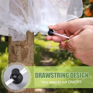 Reusable <strong>Tree</strong> Bug <strong>Net</strong> <strong>Cover</strong> with Zipper Drawstring Anti-insect for Protection <strong>Tree</strong> - Product Image 5