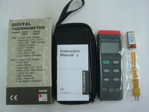 TECPEL DTM-315 tip k termokupl termometre tek giriş ile PC tabanlı veri kaydı - Product Image 3