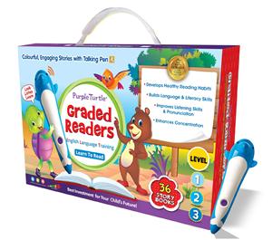 プラスチック読书ペン付き英语学習セット - Product Image 1