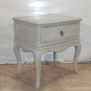 Set letto a slitta francese in mobili per camera da letto in stile europeo prodotto da Jepara Crafter nel centro di Java Indonesia - Product Image 3