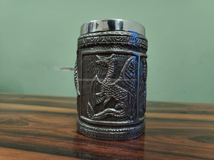 Luxury Creative Design Dragon Stainless Steel Coffee <strong>Mug</strong> Food Grade Coffee Cup by Desire <strong>Art</strong> Overseas From India