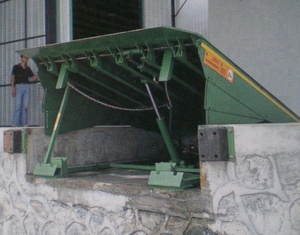 Estación de acoplamiento y rampa de descarga de camiones Rampa de carga de contenedores Tipo de producto Mesas elevadoras