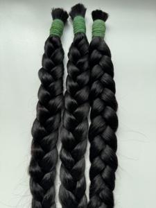 Yeni ürün vietnamca Remy toplu çift ve tek saç ekleme doğal gevşek derin dalga tarzı insan uzantıları - Product Image 3