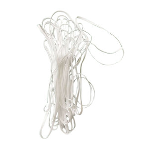 <strong>Colorful</strong> 3mm 4mm 5mm Spandex Round/flat <strong>Elastic</strong> Ear Loop/rope/cord/<strong>string</strong>/band/tape/earloop for Facemask - Product Image 2
