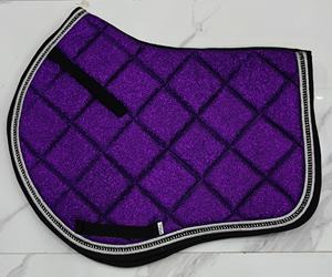 Sang Trọng Long Lanh Ngựa Yên Miếng Đệm Khởi Động Bộ Polycotton Lót Cho Đua Ngựa Gp Nhảy Bán Buôn Từ Cưỡi Ngựa Nhà Cung Cấp - Product Image 2