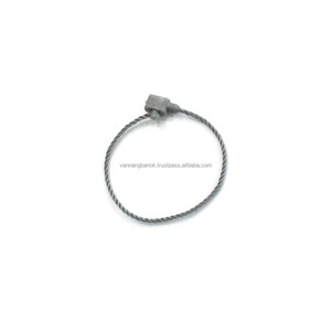 Eco Friendly Best Selling Recycle VP Fas Ito <strong>Loop</strong> 80mm 130mm 190mm 200mm Polyester Yarn for Women's Clothing <strong>hang</strong> <strong>Tag</strong> <strong>String</strong> - Product Image 2