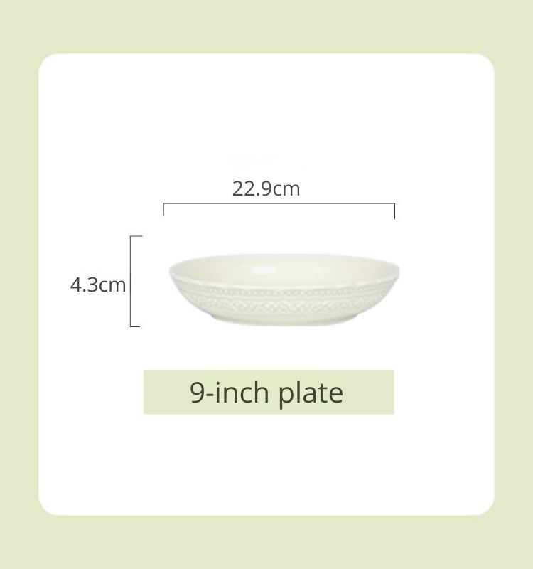 9" deep Plate
