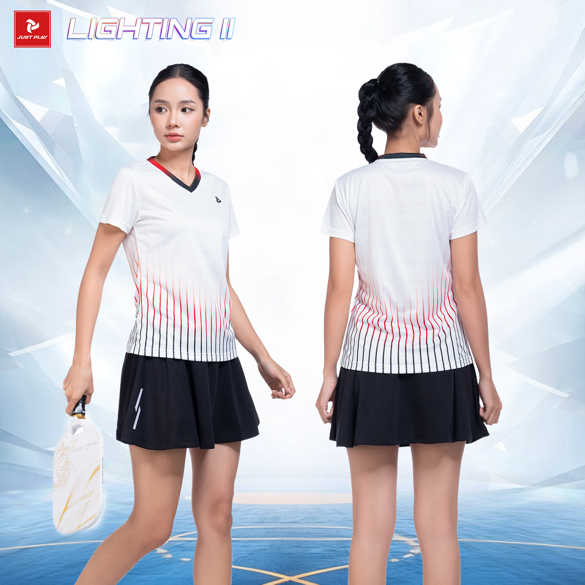 Blanc - Rouge (FEMME)