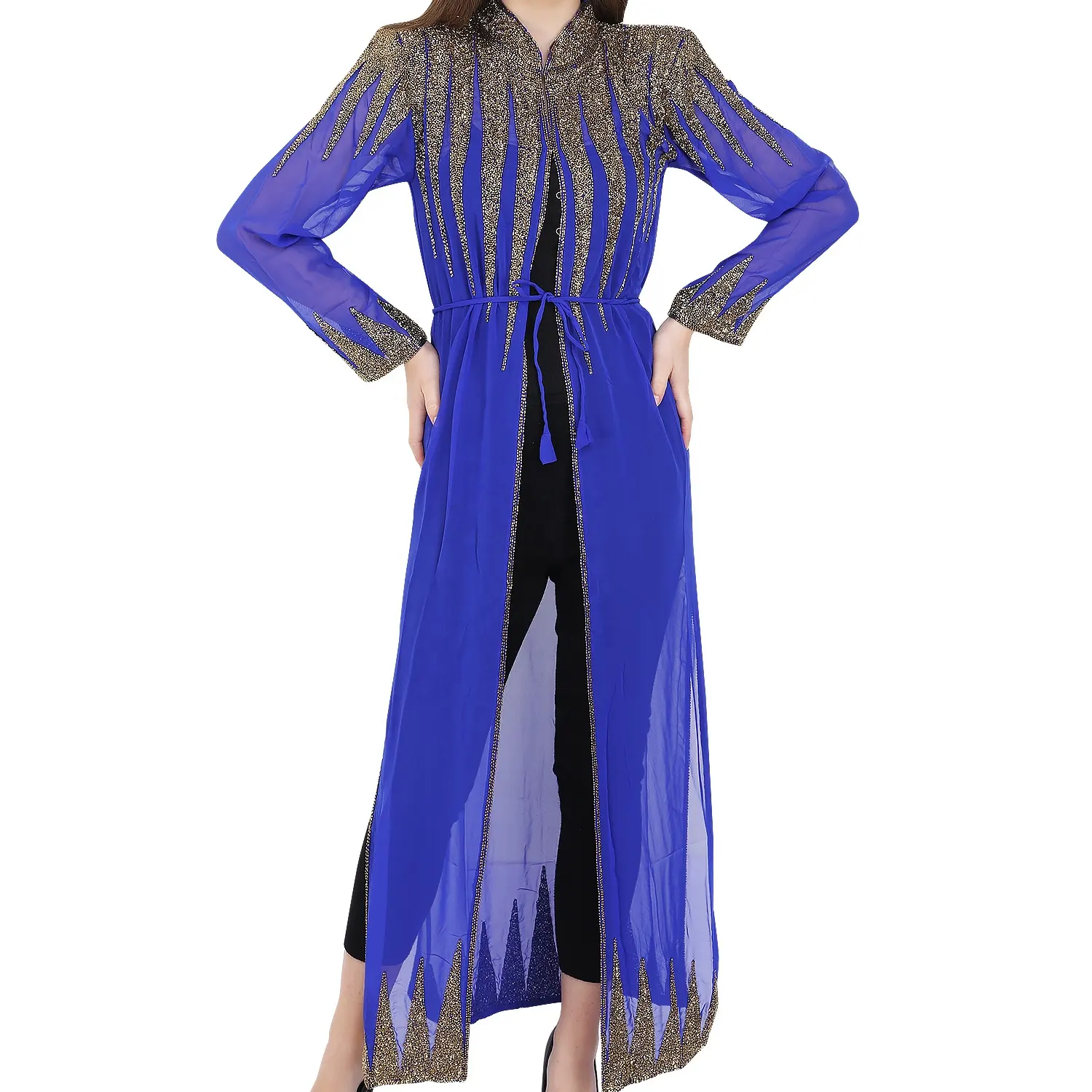 Vestido musulmán Abaya para mujer, caftán marroquí turco, muchos colores diferentes, lista para enviar, Dubái, Abaya