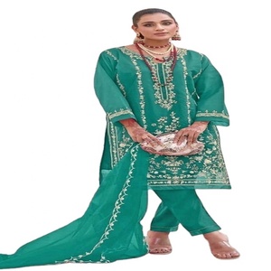 Latest Design Printed Pakistani Suits For All Occasions From <strong>India</strong> Available at Wholesale Price - Product Image 3