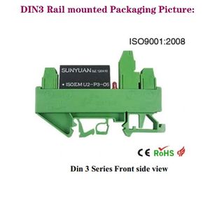 DIN-Rail Multi-segnale isolato trasmettitore tensione/corrente di ingresso/uscita supporto PLC programmazione compatibile - Product Image 3