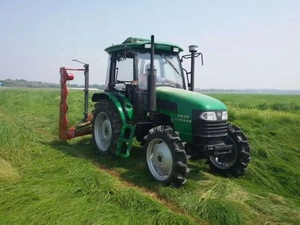 סינית 4wd 140hp עם צמיג גדול וחזית מעמיס חקלאות טרקטור חקלאות עם ציוד מכונות חקלאיות