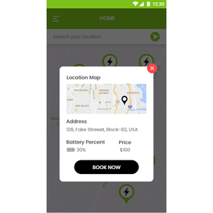 EV-Lade-App für Android iOS Benutzer freundliche Schnitts telle mit kommerzieller EV-Lade-App im dunklen Modus Verwalten Sie mehrere Stationen - Product Image 4