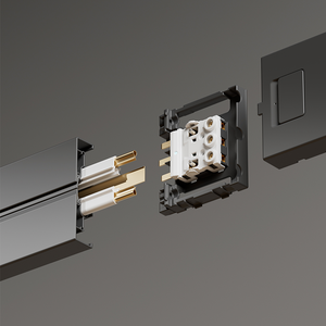 Con interruptor principal, enchufe de vía de apagado de un botón, enchufe de extensión de aleación de aluminio, enchufe multifunción de pared
