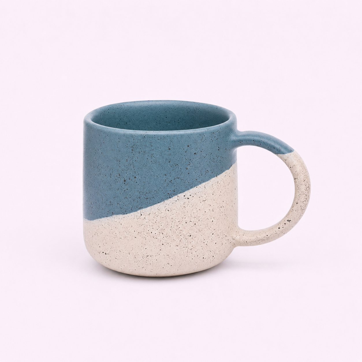 Blue with Off White