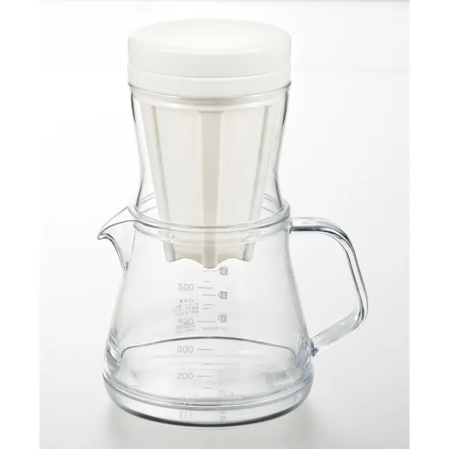 Durable, Heat Resistant, Microwave-safe Clear Coffee Server With Special Dripper Coffee Server STRON 400 2WAY Dripper Set