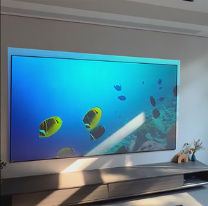 100&quot; Fresnel <strong>Screen</strong> 16:9 ALR Soft <strong>Screen</strong> 2.0 Gain UST <strong>Fixed</strong> <strong>Frame</strong> Projector <strong>Screen</strong> - Product Image 1