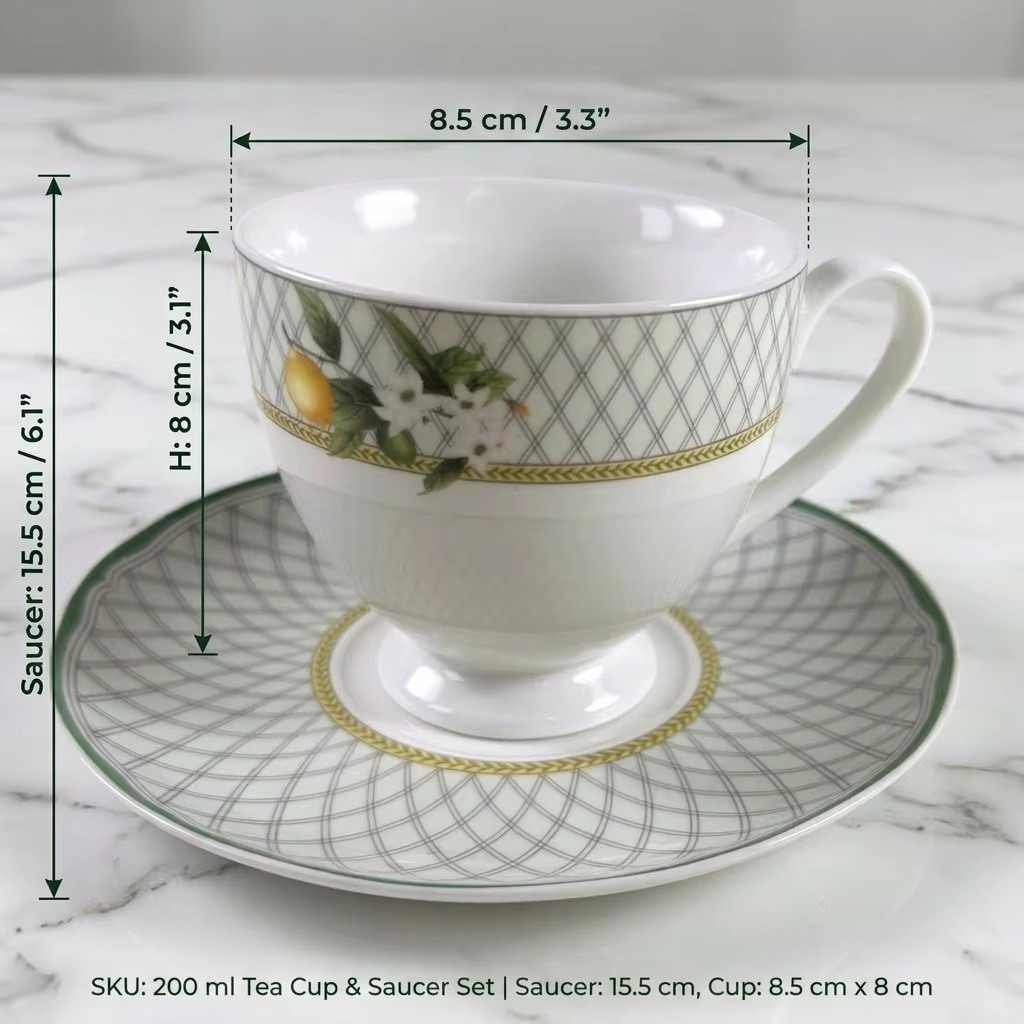 200MLcup+ saucer
