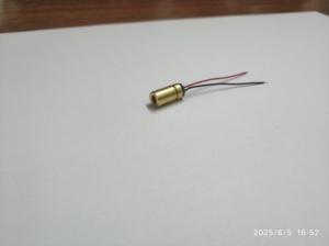 6x 11.5mm赤点レーザーダイオードモジュールAPC回路付き650nm 5mwレーザーポインター距離メーター用ミニ新レーザー部品