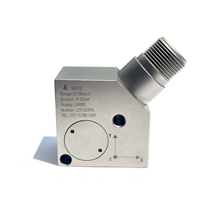 Venta al por mayor 0-20 mm/s IP67 Transmisor de sensor de vibración industrial de acero inoxidable con sensores de vibración triaxiales de salida de 4-20mA - Product Image 1