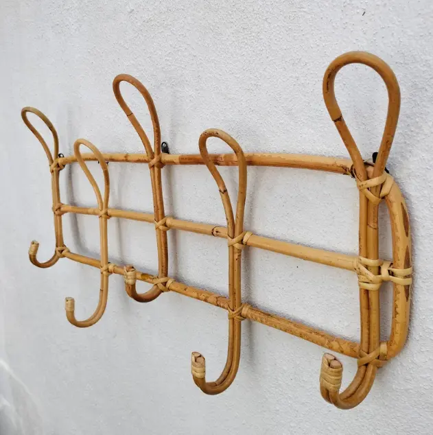 Best Selling Products 2022 nos EUA Amazon Natural Wall Hook Wall Hanger Wall Hanging Decor estilo vintage