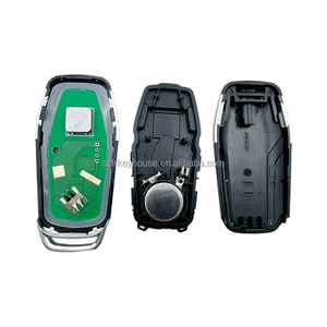 F-ordリモートスマートキーM3N-A2C31243300 PN:164-R8140 3/4/5BカーキーFT/13-15 3 + 1キースマートカード/FC 902/49/スタート/レッドキー/R8140 - Product Image 1
