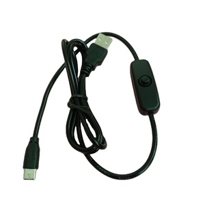 USB Charging Switch Cable, USB a to USB Type <strong>C</strong> Fast Charge Cable with ON/Off Switch for Desk Lamp, LED Strip <strong>String</strong> - Product Image 1