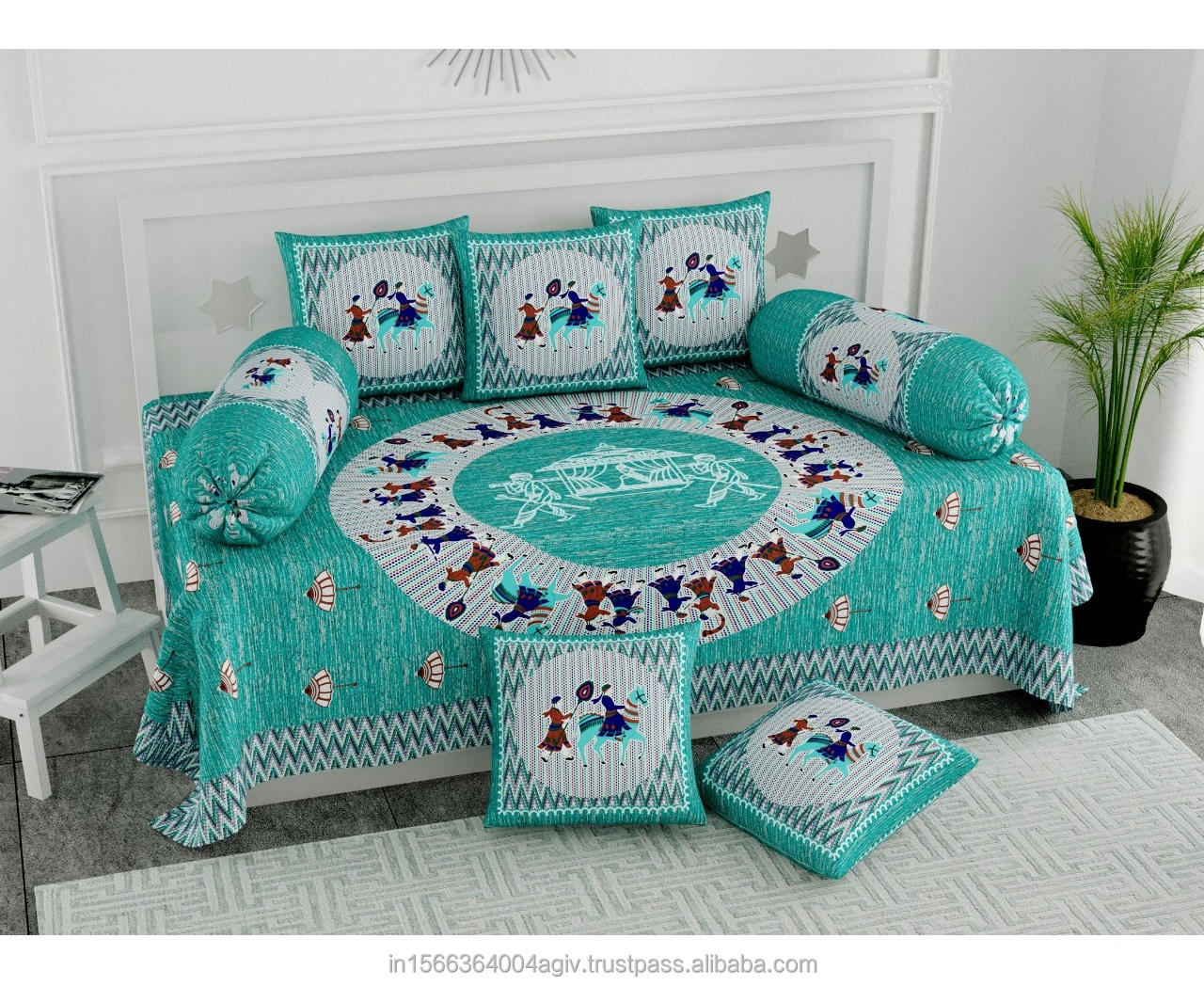 สีเขียวอมน้ำเงิน