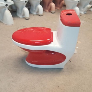 Red Colored One Piece Water Closet for Bathroom Ceramic Porcelain <strong>Toilet</strong> Commode From Sanitary Ware <strong>City</strong> Morbi Indian Quality - Product Image 2