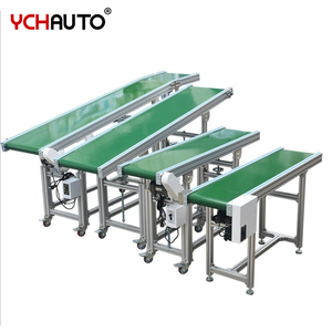 Mini green Nastro Trasportatore Verde pvc Cinghia di Carico di scarico per il montaggio linee di imballaggio su misura pieghevole nastro trasportatore - Product Image 3