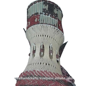 <span class=keywords><strong>Crosia</strong></span> Châu Á thiết kế làm việc đèn bóng râm trong suốt Crochet Chụp đèn - Product Image 1