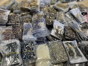 Kristal Rhinestone düzeltme düz geri Rhinestone kristal Trim Diy <span class=keywords><strong>Beadsland</strong></span> düz arka kristali Rhinestones yuvarlak taşlar