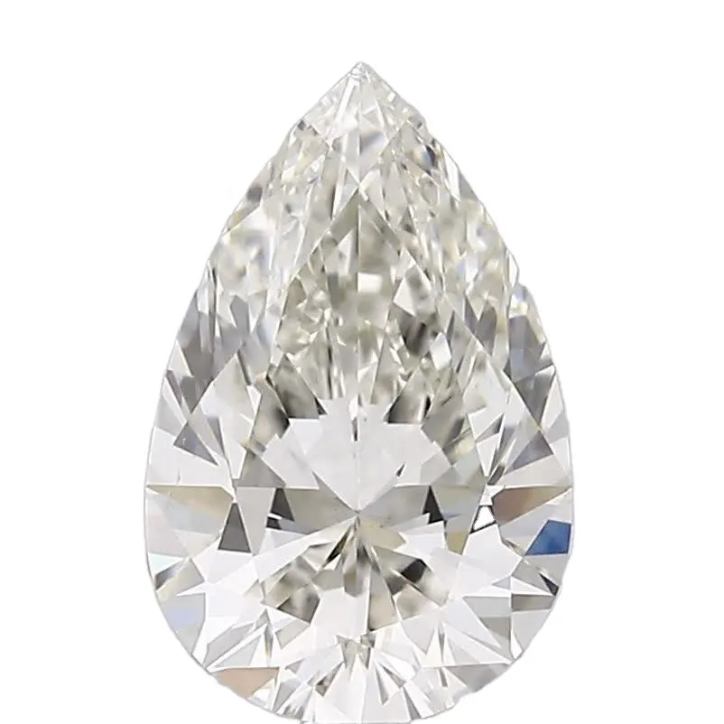 USA Stock miglior prezzo garanzia Lab Grown Diamond Pear brilliant 2.01 H VS2 CVD Lab grown polish Diamond