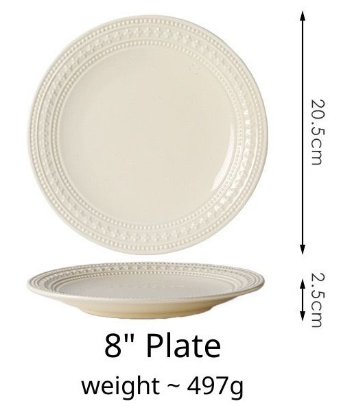8" Plate