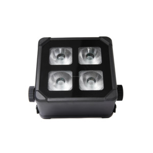 Al Aire Libre inalámbrico RGBWA + UV 6 en 1 LED Uplights 4PCs * 18W DJ Stage Lighting para bodas Proyección y efectos de haz Control DMX - Product Image 4