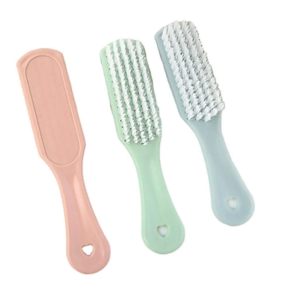 Brosse de nettoyage de chaussures daim peau de mouton mat cuir tissu chaussures soin propre brosses caoutchouc plastique blanc chaussures baskets botte propre