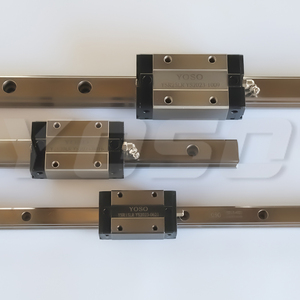 Bloque de rodamiento deslizante lineal HGR15 de alta precisión, Riel de guía lineal de carga pesada suave para CNC, nueva condición para industrias minoristas - Product Image 5