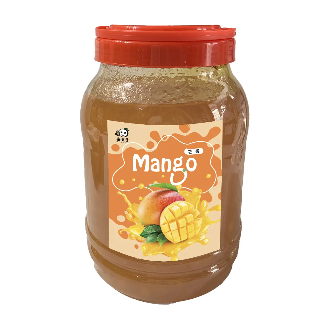 Confiture épaisse de purée de mangue