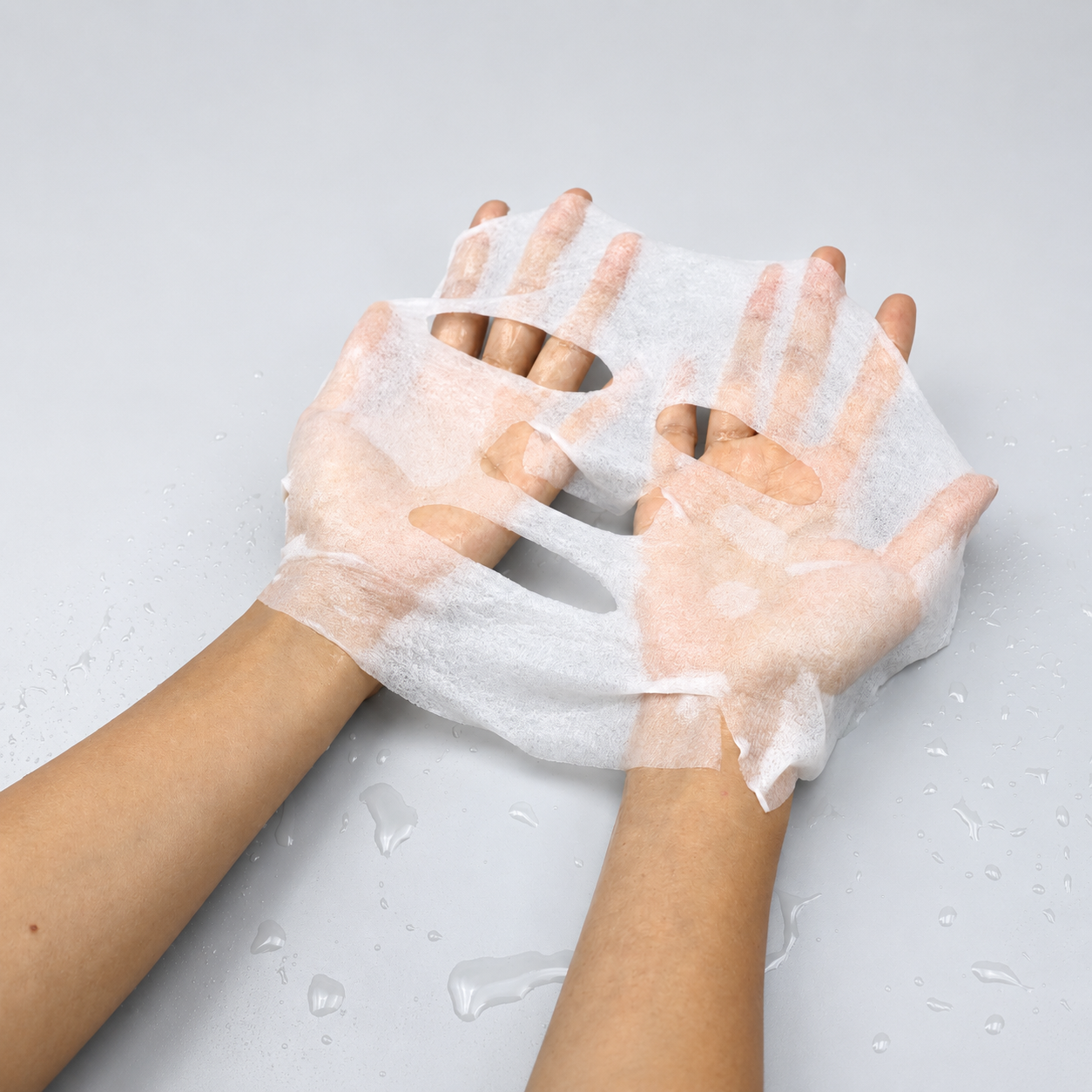 Disposable Compressed Non-Woven Facial Mask