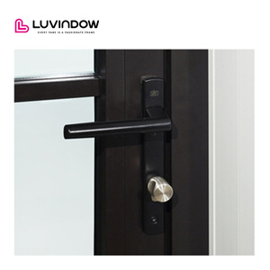 Moderne Anti-Diebstahl-Sicherheit Aluminium-Eingangstüren für Villen Wasserdichte Außentür für Haus - Product Image 6