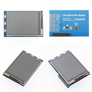 2.8 inç TFT ILI9341V 240*320 GPIO RTP LCD dokunmatik ekran modülü ahududu Pi için