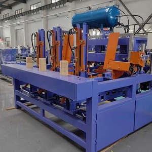 Avrupa palet çivileme makinesi yüksek üretim ahşap palet bacaklar çivileme makinesi