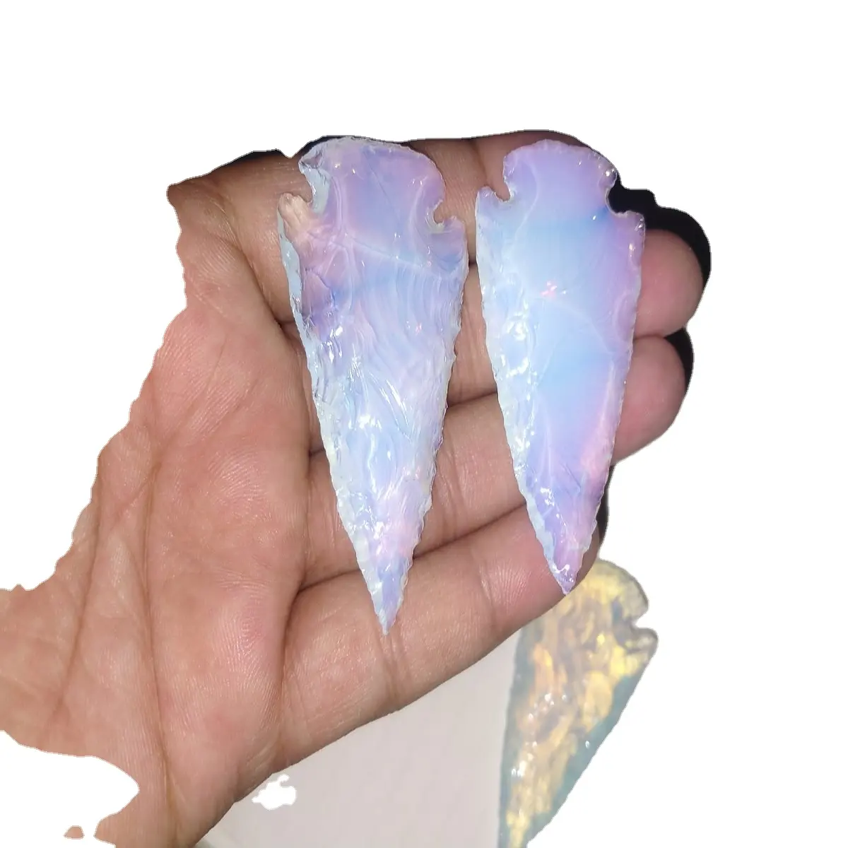 Grosir Opalite Arrowhead: panah Kristal: panah: penyembuhan batu kristal: Dekorasi Rumah: batu permata: Kristal: batu akik: batu permata: Hadiah