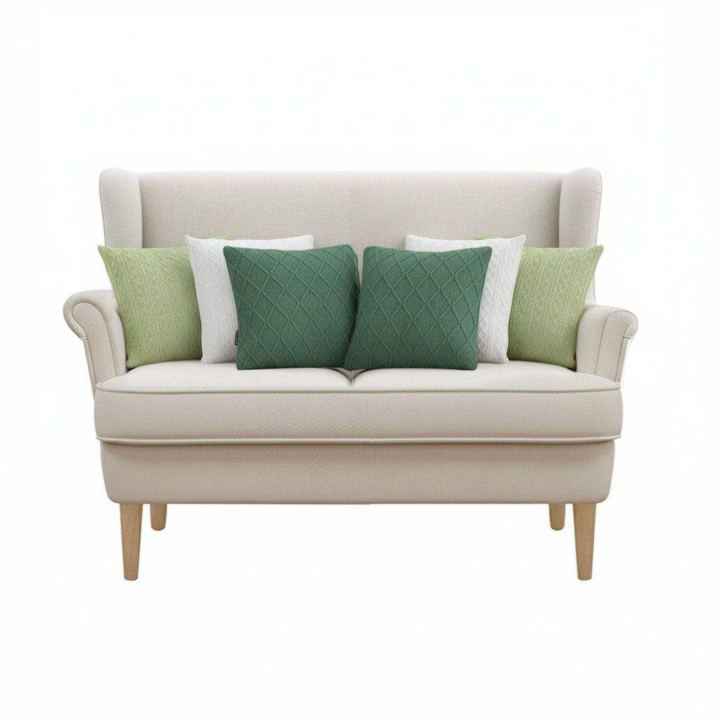 Couleur verte et blanche