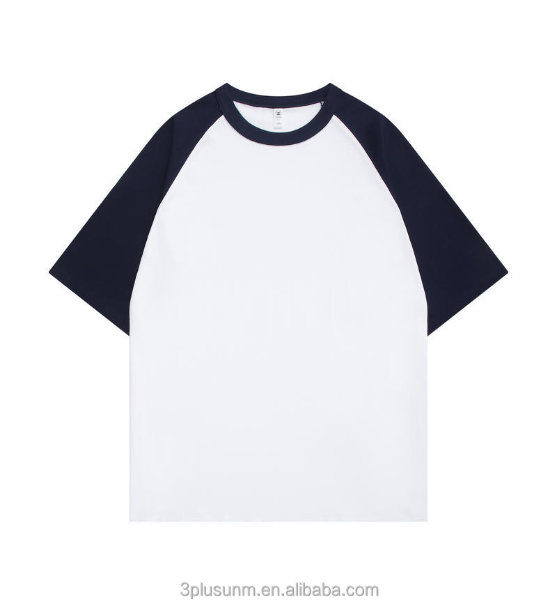 White navy blue sleeves